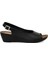 162750.Z4FX Siyah Kadın Comfort Sandalet 1