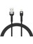 iPhone iPad Için Hydra Serisi Örgülü Lightning USB Şarj ve Data Kablosu 2.4A 1 Metre FC308 1