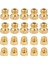 Et Propane Lpg Gas Pipe Water Heater Dıy Burner Parts Brass Jet Nozzles (M6X X10 + M5X X10) (Yurt Dışından) 1