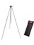 Gümüş Tarzı Kamp Şenlik Ateşi Tripod Taşınabilir Üçgen Destek Kamp Şenlik Ateşi Çerçevesi Açık Taşınabilir Tencere Yürüyen Pot Kamp Ateşi Tripodu (Yurt Dışından) 1