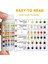 6 In 1 Tarzı Wimming Havuz Ph Test Kağıdı Artık Klor Değeri Alkalinite Sertlik Test Şeridi Ph Test Cihazı Havuz Temizleyici Aksesuarlar (Yurt Dışından) 5