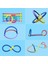 Kırmızı Stil 6*150 cm Yüzme Havuzu Erişte Yeni Esnek Kickboard Su Yardımı Dıy Oyuncaklar Woggle Erişte Katı Öğrenmek Köpük Yüzme Havuzu Seti (Yurt Dışından) 5