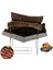 C Stili Ultralight Titanyum Odun Sobası Kamp Ateşi Odun Ateşi Isıtıcı Soba Açık Kamp Avcılık Taşınabilir Isıtma Sobası Barbekü Pişirme Ocağı (Yurt Dışından) 2