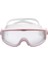 Cf-Pembe Stili Büyük Çerçeve Mirroredclear Lens Rahat Silikon Yüzme Gözlükleri Su Geçirmez Buğu Önleyici Lens Erkekler Kadınlar Yüzme Gözlükleri Yüzme Gözlükleri (Yurt Dışından) 1