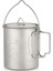 550ML Spork Tarzı ile Tomshoo 750ML Ultralight Titanyum Bardak Tencere Açık Taşınabilir Su Bardağı Kupa Sofra Tencere Titanyum Pot Kamp (Yurt Dışından) 2