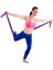 Sarı Stil Yoga Esneklik Germe Bacak Sedye Kayışı Bale Tezahürat Dans Jimnastik Eğitmeni Yoga Esneklik Bacak Germe Kemeri (Yurt Dışından) 3