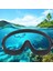 Mm-Gümüş Tarzı Büyük Çerçeve Mirroredclear Lens Rahat Silikon Yüzme Gözlükleri Su Geçirmez Buğu Önleyici Lens Erkekler Kadınlar Yüzme Gözlükleri Yüzme Gözlükleri (Yurt Dışından) 5