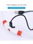 USB Tarzı Pembe M 50CM USB Şarj LED Işıklı Köpek Tasması Küçük Orta Köpekler Için Gece Yanıp Sönen Köpek Tasması Zincir Malzemeleri Pet Ürünleri (Yurt Dışından) 5