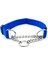 Mavi Stil 40-72CM 1 Adet Yeni Köpek Tasması Kaynaklı Link Zinciri ile Pet Naylon Slollar Köpek Eğitim Aksesuarları Büyük Köpek Için Ayarlanabilir Yaka (Yurt Dışından) 1