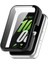 Samsung Galaxy Fit 3 SM-R390 Parlak Kenarlı Ekran Koruyuculu Sert Kasa Koruyucu 2