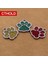 Kırmızı Stil 25X27MM Cthold Lot Sevimli Oyulmuş Kımlık Köpek Künyesi Pençe Diy Alaşım Köpek Kimliği Etiketleri Köpek Kedi Kişiselleştirilmiş Yansıtıcı Tasmalar Pet Eve Geri (Yurt Dışından) 5