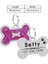 Mor Kemik Pro Stili Özel Köpek Etiketleri Kişiselleştirilmiş Kedi Etiketi Metal Oyulmuş Kimlik Etiketleri Köpek Aksesuarları Için Pet Ürün Adres Etiketi (Yurt Dışından) 1