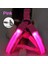 Pembe USB Şarj Stili M Beden Naylon Pet Köpek Koşum Kedi Güvenlik LED Yanıp Sönen Işık Koşum LED Tasma Halat Kemer Yaka Koşum Yelek Büyük Köpekler Için Yaka L (Yurt Dışından) 1