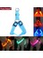 Pembe USB Şarj Stili M Beden Naylon Pet Köpek Koşum Kedi Güvenlik LED Yanıp Sönen Işık Koşum LED Tasma Halat Kemer Yaka Koşum Yelek Büyük Köpekler Için Yaka L (Yurt Dışından) 5