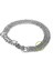 Gümüş Tarzı 2.5MMX55CM Krom Kaplama Üç Sıralı Eğitim Köpek Zinciri Şerit Demir Ayarlanabilir Köpek Tasması Kişiselleştirilmiş Pet Ollars Zincir Martingale Pug (Yurt Dışından) 3