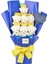 Sarı Lacivert Taraftar Kalpli Ayıcık Buketi 1