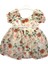 Selin Butik26 Çiçekli Kız Elbise 2