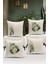 Flower/vintage Serisi Çift Tarafı Dijital Baskılı 4'lü Kırlent Kılıfı Seti (Cushion Cover Set) 1