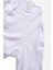 Şile Bezi V Yaka Sweatshirt Reglan Kol Beyaz 5