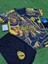 Real Madrid 2023/24 Yeni Sezon Cristiano Ronaldo Özel Çocuk Konsept Forması 4'ü Set (Blackyellow) 2