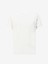 Kırık Beyaz Kadın Bisiklet Yaka Basic T-Shirt F4Sl-Tst0644 2