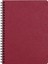 Age Bag Wirebound A4 Çizgili Defter Bordo 781452C 1