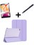 Apple iPad Air 4/5. Nesil 10.9 Kılıf SET PU Deri Smart Tablet Kilifi Ekran Koruyucu + Kalem (10.Nesil Değildir) 1