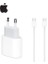 İphone 15 Ve İphone 16 Serisi Uyumlu 25W Hızlı Şarj Cihazı + Type-C iPhone Şarj Kablosu Set 1