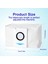Ecovacs X1OMNI X1TURBO ile Uyumlu Yedek Parça Toz Torbası (Yurt Dışından) 2