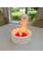 Taşdevri Life Dekoratif Ateş Başında Isınan Köpek  Tealight Mumluk 1