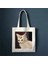 Stil 4 33X37CM 13X14.6IN Sevimli Kedi Alışveriş Çantası Alışveriş Çantaları Tote Kanvas Çanta Harajuku Yeniden Kullanılabilir Büyük Kapasiteli Kawaii Kadın Rahat Omuz Çantası Çanta (Yurt Dışından) 2