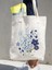 TOTE28693 35CMX40CM Kadın Baskı Alışverişçi Rahat Alışveriş Çantaları Kadın Omuz Moda 90S Stil Çiçek Çiçek Kız Grafik Kanvas Tote Çanta (Yurt Dışından) 2