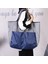Yeşil Yeni Büyük Katlanır Alışveriş Çantası Büyük Kapasiteli Taşınabilir Yeniden Kullanılabilir Su Geçirmez Bakkal Moda Omuz Çanta Seyahat Paket Servis Çantası (Yurt Dışından) 2