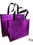 Büyük Mor 1 Adet Moda Lazer Alışveriş Çantası Katlanabilir Eko Çanta Büyük Yeniden Kullanılabilir Alışveriş Çantası Tote Su Geçirmez Dokunmamış Kumaş Hiçbir Fermuar Sıcak Satış (Yurt Dışından) 1