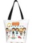 Stil 7 33X28X18 cm Geri Dönüşüm Klasik Tv Show Arkadaşlar Alışveriş Çantası Kadın Omuz Kanvas Tote Çanta Yıkanabilir Karikatür Komik Bakkal Alışveriş Çantaları (Yurt Dışından) 2