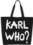 Stil 2 50X40X15 cm Kawaii Karl Who Sloganı Alışveriş Bez Çantalar Yeniden Kullanılabilir Kanvas Bakkal Alışveriş Omuz Çantası (Yurt Dışından) 2