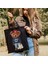 Mavi Blingpaw Kanvas Tote Teddy Bear Şanslı Adam Dünyayı Kurtar Mektup Baskı Komik %100% Pamuk Yeniden Kullanılabilir Alışveriş Çantaları Eco Bolsa (Yurt Dışından) 3