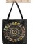 F681 Shopper Tarot Binbaşı Arcana Baskılı Tote Çanta Kadın Harajuku Shopper Çanta Kız Omuz Alışveriş Çantası Bayan Kanvas Çanta (Yurt Dışından) 5