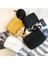 Siyah Küçük-Hayır Kolye Erkekler Crossbody Çanta Harajuku Çift Omuz Tüm Maç Messenger Çanta Büyük Kapasiteli Tiki Basit Satchel Kanvas Çanta Ulzzang (Yurt Dışından) 4