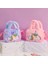 Pembe 18X5X13 cm Çocuk Peluş Sırt Çantası Karikatür Omuzdan Askili Çanta Sevimli Unicorn Işlemeli Çanta Anaokulu Kız Aperatif Çanta (Yurt Dışından) 2
