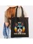 B 152 35X40 cm Sevimli Minyatür Schnauzer Köpek En Iyi Arkadaşı Aşk Kalp Fransa Ingiltere Abd Bayrağı Kabarcık Çay Dabbing Kawaii Shopper Kanvas Tote Çanta Çanta (Yurt Dışından) 1
