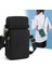 Kahve Kadın Erkek Cep Telefonu Çantası Çok Cepler Fermuar Ayarlanabilir Naylon Askı Küçük Düz Renk Crossbody Cüzdan Omuz Çantası (Yurt Dışından) 2