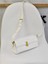 Beyaz Küçük Sığır Derisi Çanta 2024 Bahar Gerçek Deri Moda Stil Küçük Crossbody Çanta Çok Yönlü Yağ Balmumu Deri Tek Omuz Kadın Koltuk Altı Çantası (Yurt Dışından) 1