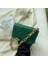 Yeşil 21X13X7CM Moda Ekose Omuz Çantası 2023 Kalın Zincir Koltukaltı Çanta Kadınlar Için Marka Tasarımcısı Çanta ve Çantalar Bayanlar Crossbody (Yurt Dışından) 1