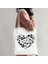 W9 35X40CM Tıp Sanat Hemşire Hayat Omuz Çantası Kırmızı Kalp Ekg Stetoskop Kanvas Tote Çanta Kadın Alışveriş Yeniden Kullanılabilir Rahat Kadın Çanta (Yurt Dışından) 4