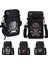 7SKULL006 Mini Su Geçirmez Cep Telefonu Çantası Kafatası Desen Ruj Cüzdan Kılıfı Iphone 12/13 Pro Max Mini x Xr 7 8 Artı Crossbody Çanta (Yurt Dışından) 5