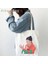 524 35 cm x 40 cm Ateez Kore Seul Tarzı Kpop Harajuku Moda Kaçak Çocuklar Alışveriş Bez Çantalar Parmak Kalp Kanvas Alışveriş Büyük Omuz Çantaları (Yurt Dışından) 3