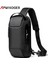 Kırmızı Erkek Su Geçirmez USB Oxford Crossbody Çanta Anti-Hırsızlık Omuz Tekli Çanta Çok Fonksiyonlu Kısa Seyahat Çantası Messenger Göğüs Paketi (Yurt Dışından) 2