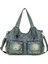 Açık Mavi 37CM(L)X15CM(W)X29CM Ipinee Kadın Kot Çanta Y2K Vintage Mavi Jean Çanta ve Çanta Crossbody Omuz Cüzdan Büyük Kapasiteli (Yurt Dışından) 1