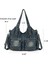 Açık Mavi 37CM(L)X15CM(W)X29CM Ipinee Kadın Kot Çanta Y2K Vintage Mavi Jean Çanta ve Çanta Crossbody Omuz Cüzdan Büyük Kapasiteli (Yurt Dışından) 3